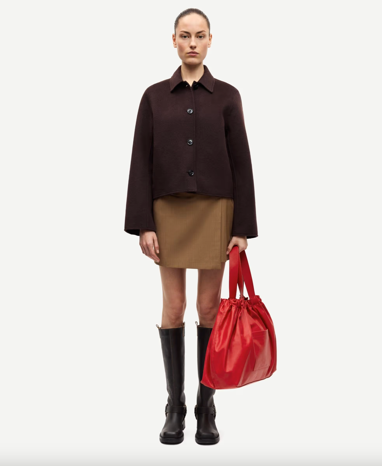 Saholly Jacket in Black Coffee