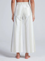 Cropped Sailor in Sand Stripe