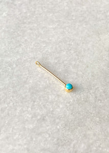 Long Turquoise Charm