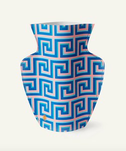Large Icarus Paper Vase in Blue