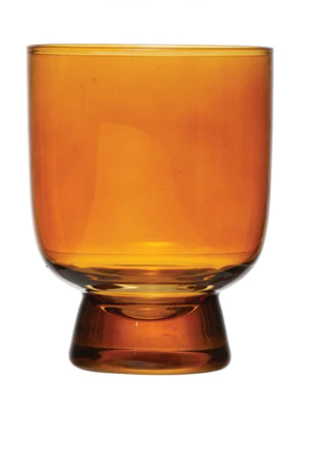 Drinking Glass in Amber