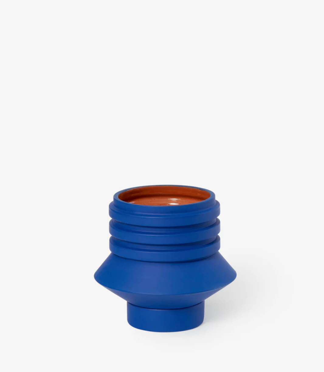 Stratta Plant Vessel in Blue